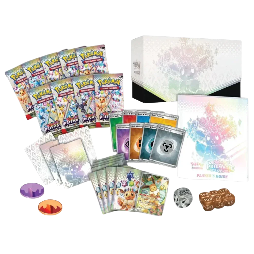 Pokemon TCG - Scarlet & Violet - Prismatic Evolutions - Elite Trainer Box