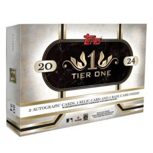 2024 Topps Tier One Baseball Hobby 12 Box Case