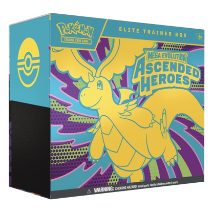 Pokemon TCG - Mega Evolution - Ascended Heroes - Elite Trainer Box