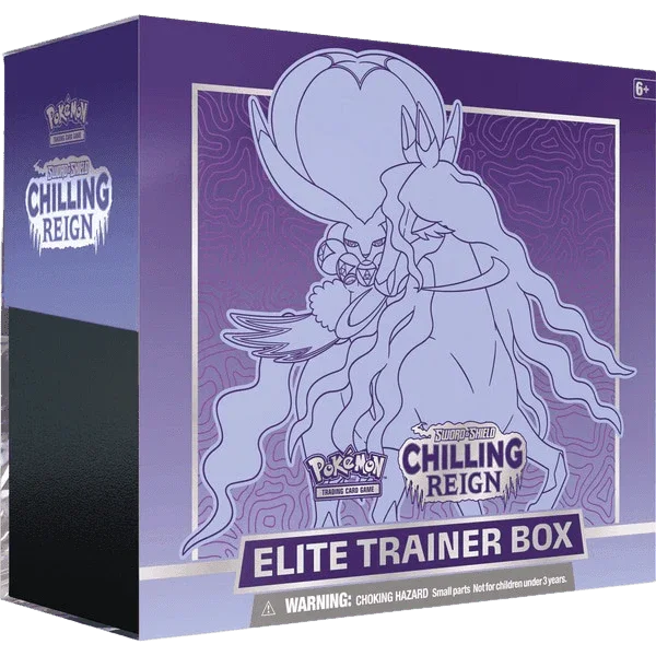 Pokemon TCG - Sword & Shield - Chilling Reign - Elite Trainer Box (Shadow Rider)