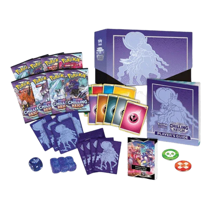 Pokemon TCG - Sword & Shield - Chilling Reign - Elite Trainer Box (Shadow Rider)