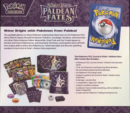 Pokemon TCG - Scarlet & Violet - Paldean Fates - Elite Trainer Box