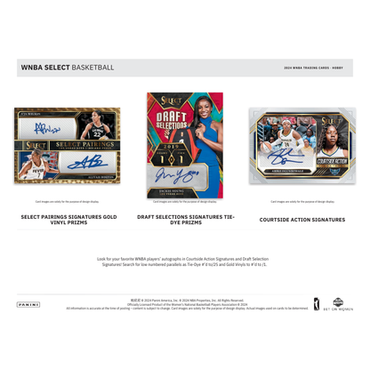 2024 Panini Select WNBA Basketball Hobby Box