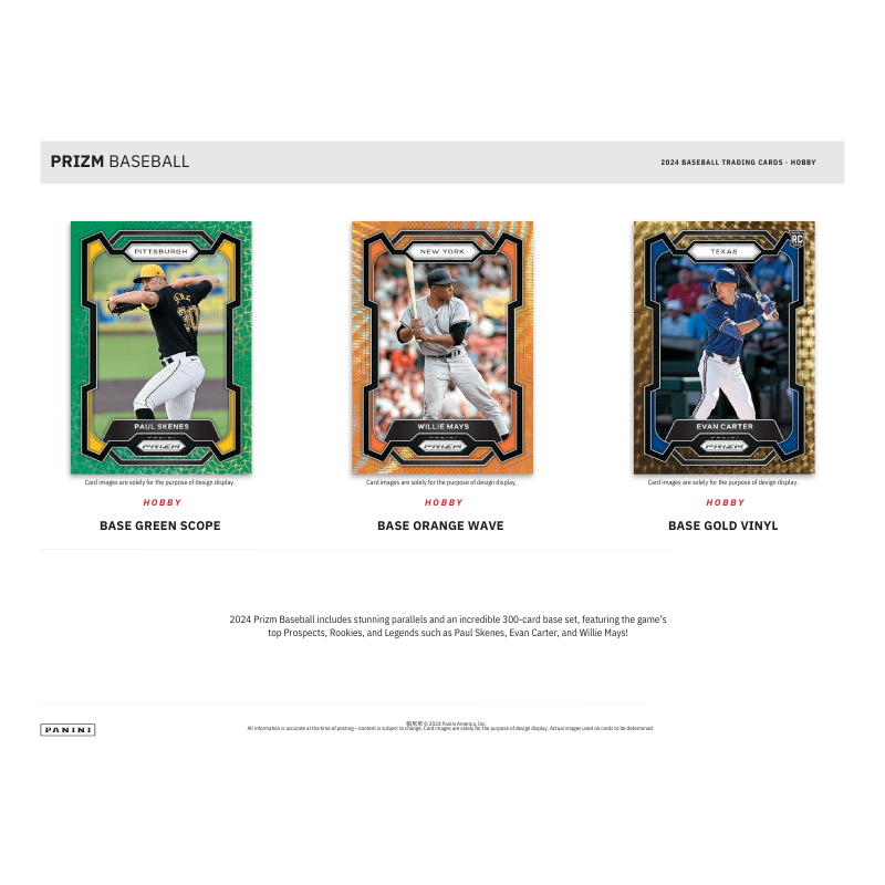 2024 Panini Prizm Baseball Hobby Box