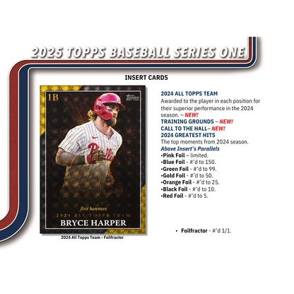 2025 Topps Series 1 Baseball Jumbo 6 Box Case
