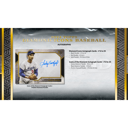 2024 Topps Diamond Icons Baseball Hobby 2 Box Case
