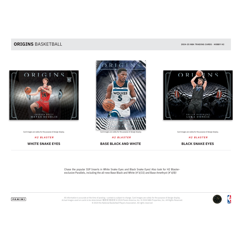 2024/25 Panini Origins Basketball H2 Hybrid Box
