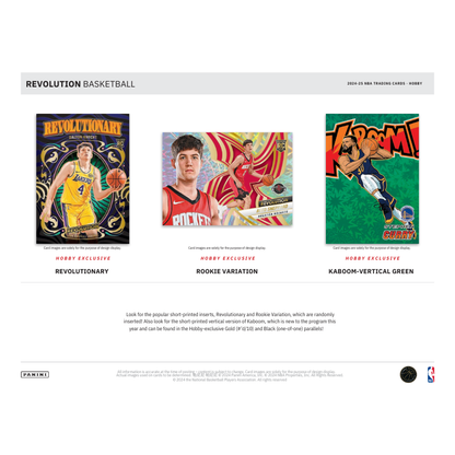 2024/25 Panini Revolution Basketball Hobby Box