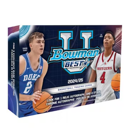 2024/25 Bowman University Best Basketball Breaker's Delight Box