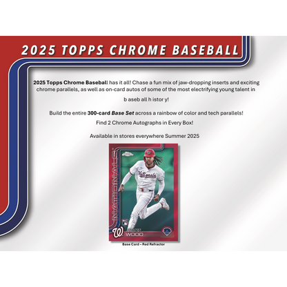 2025 Topps Chrome Baseball Breaker's Delight Box