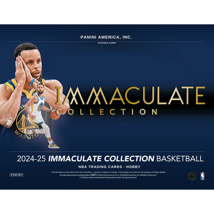 2024/25 Panini Immaculate Basketball Hobby 5 Box Case