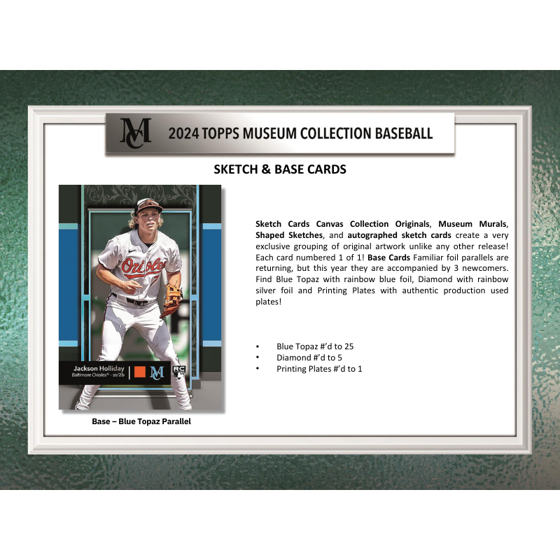 2024 Topps Museum Collection Baseball Hobby Box