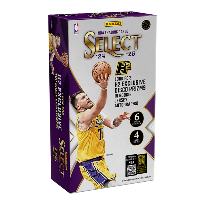 2024/25 Panini Select Basketball H2 Hybrid 20 Box Case