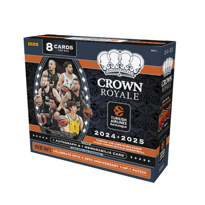 2024/25 Panini Crown Royale Euroleague Basketball Hobby Box