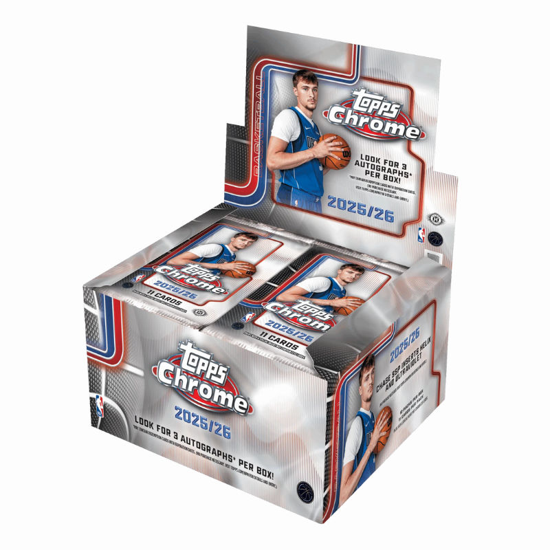 2025/26 Topps Chrome Basketball Jumbo Box